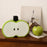 Crofta Apples Shape Vase Crafts Tabletop Ornament for Farmhouse Cabinet Dining Room Green