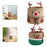 Crofta Reindeer Christmas Basket Storage Bin for Clothes Towels Living Room Holiday L