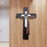 Crofta Wooden Wall Cross Collectible Gift Party Supplies for Bedroom Cabinet Window