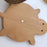 Crofta Wooden Turtle Coaster Tabletop Decorations Table Coaster for Cafe Bar Teapot