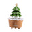 Crofta Christmas Tree Humidifier Christmas Gift 250 ml for Bedroom Living Room Home Brown