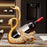 Crofta Wine Bottle Holder Modern Swan Sculpture for Creative Home Wine Lovers Gifts Gold