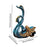 Crofta Wine Bottle Holder Modern Swan Sculpture for Creative Home Wine Lovers Gifts Blue