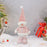 Crofta Xmas Figurine Stuffed Doll Table Ornament Gift Christmas Standing Plush Doll Snowman 47x12x6cm