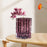 Crofta Hydroponic Vase Plant Pot Storage Decorative Vase Bud Vase Glass Flower Vase Purple