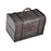 Crofta Trinket Box Wooden Treasure Chest Home Decor with Lid Hair Clips Jewelry Box 17cmx12cmx12cm