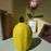 Crofta Fruit Shaped Vase Lemon Shaped Decorative Vase for Fireplace Office Entrance