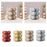 Crofta 12Pcs Christmas Ball Decoration Decorative for Farmhouse Cabinet Living Room Red