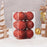 Crofta 12Pcs Christmas Ball Decoration Decorative for Farmhouse Cabinet Living Room Red