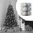 Crofta 12Pcs Christmas Ball Decoration Decorative for Farmhouse Cabinet Living Room Silver