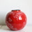 Crofta Red Ceramic Vase Home Decor Flower Vase for Centerpiece Anniversary Entryway Height 24cm