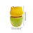 Crofta Essential Oil Burner Practical Candle Tealight Holder for Party Office Decor Yellow