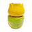 Crofta Essential Oil Burner Practical Candle Tealight Holder for Party Office Decor Yellow