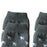 Crofta 4Pcs Luggage Wheels Cover Socks Chair Feet Protectors for Office Home Indoor