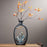 Crofta Resin Flower Vase Novelty Tabletop Ornament for Entrance Bedside Living Room Short