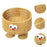 Crofta Woven Basket Multipurpose Bread Serving Basket for Buffets Counter Breakfast