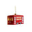 Crofta Xmas Pendant Christmas Ornament Charm Cars Christmas Tree Hanging Decoration Bus 10.5x5cm