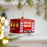 Crofta Xmas Pendant Christmas Ornament Charm Cars Christmas Tree Hanging Decoration Bus 10.5x5cm