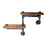 Crofta Industrial Pipe Shelving Wall Display Shelf for Farmhouse Room Office