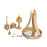 Arabic Incense Burner Set Middle East Incense Holder for Bedroom Banquet SPA 30cmx30cmx40cm