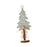 Crofta Wooden Xmas Tree Decoration Table Centerpiece for Kitchen Living Room Office