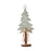 Crofta Wooden Xmas Tree Decoration Table Centerpiece for Kitchen Living Room Office