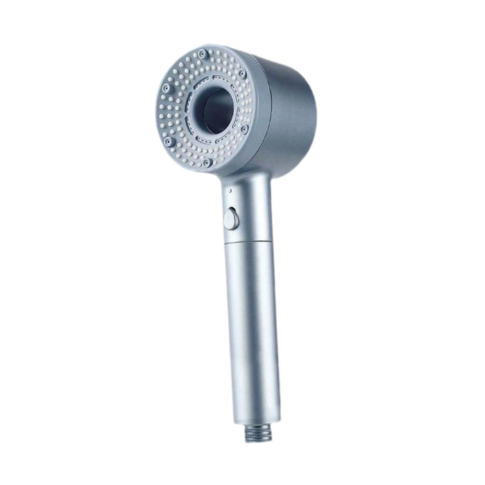 Crofta Filtered Shower Head Handheld Spray Toilet Bathing High Pressure Shower Head Silver