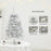 Crofta Xmas Mini Artificial Tree Christmas Artificial Tree for Decor Office Kitchen 45cm