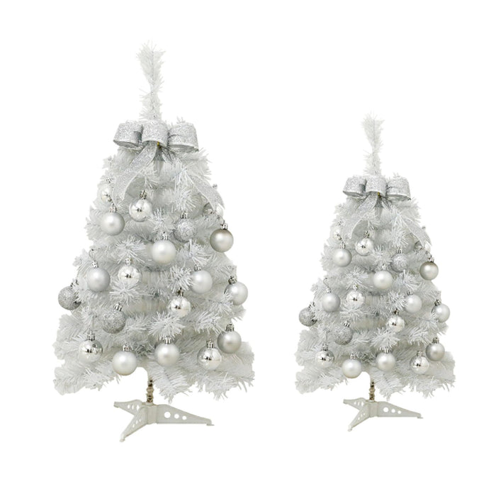 Crofta Xmas Mini Artificial Tree Christmas Artificial Tree for Decor Office Kitchen 45cm