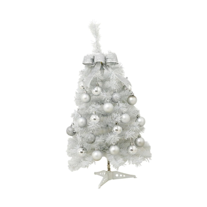 Crofta Xmas Mini Artificial Tree Christmas Artificial Tree for Decor Office Kitchen 45cm