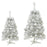 Crofta Xmas Mini Artificial Tree Christmas Artificial Tree for Decor Office Kitchen 45cm