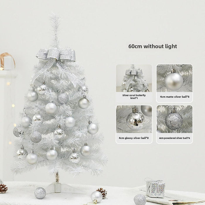 Crofta Xmas Mini Artificial Tree Christmas Artificial Tree for Decor Office Kitchen 60cm