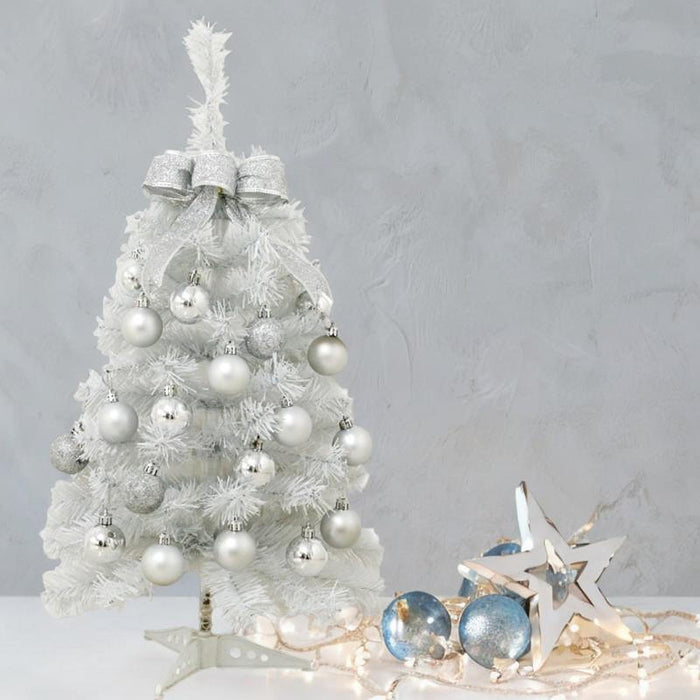 Crofta Xmas Mini Artificial Tree Christmas Artificial Tree for Decor Office Kitchen 60cm