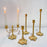 Crofta 2 Arms Candle Holder Iron Candlestick Stand for Festival Decorative Tabletop