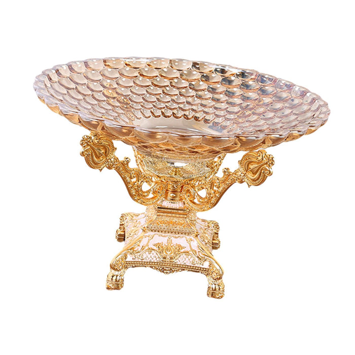 Crofta Fruit Basket Plate Table Centerpiece Counter Holder Cake Stand Pedestal Bowl