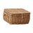 Crofta Woven Basket Home Decor Sundries Storage Basket for Bedroom Bathroom 42cmx34cmx22cm