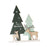 Crofta Wood Christmas Tree Ornament Christmas Decor for Cabinet Living Room Bedroom Style B