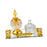 Crofta Glass Incense Burner Set Convenient Censer for Desktop Housewarming Gift SPA