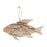 Crofta Wood Hanging Fish Rustic Decorating for Housewarming Gifts Porch Farmhouse