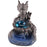 Crofta Dragon Incense Holder Waterfall Figurine for Table Centerpieces Garden Study Style B