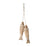 Crofta Wood Fish Hanging Ornament Wall Hanging Decoration for Apartment Brown