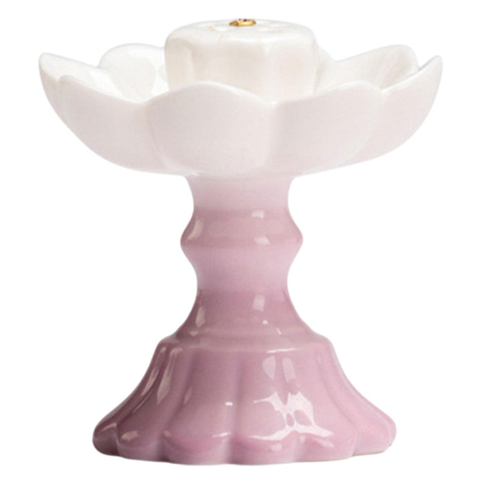 Crofta Lotus Incense Burner Cabinet Table Centerpiece New Year Incense Stick Holder