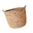 Crofta Woven Plant Basket Organizer Storage Basket for Indoor Outdoor Garage Office M