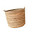 Crofta Woven Plant Basket Organizer Storage Basket for Indoor Outdoor Garage Office L