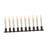 Crofta 10Pcs Flameless Candles Electric Flameless Candle Lights for Window Wedding