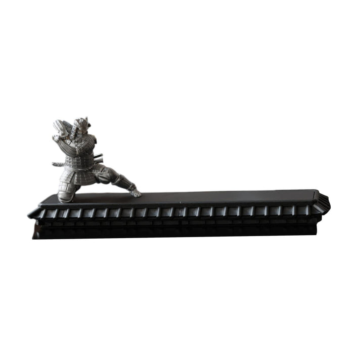 Crofta Japanese Incense Burner Box Room Censer Tearoom Desktop Incense Stick Holder With Armour 24x6x9cm