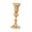 Crofta Gold Flower Vase Tall Artificial Flower Meeting Office Bud Vase Trumpet Vase 16cmx38cm