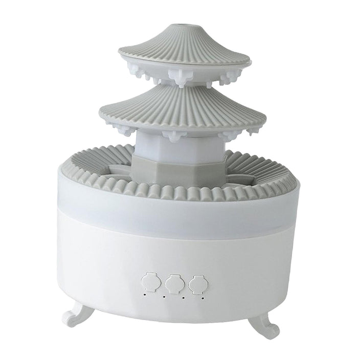 Crofta Pagoda Shape Humidifier Essential Oil Diffuser EU 220V for Office, Bedroom