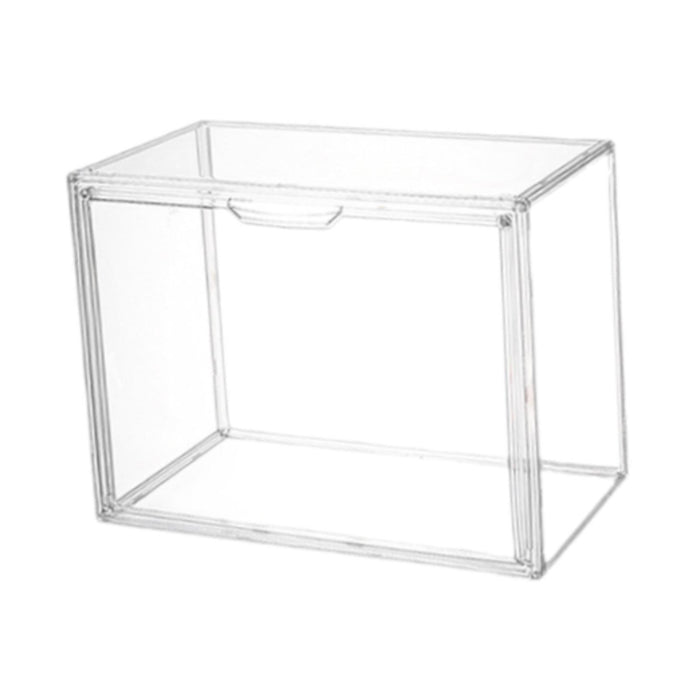 Crofta Bag Display Box Practical Large Capacity Sturdy Clear for Home Office Closet 36cmx17cmx27cm