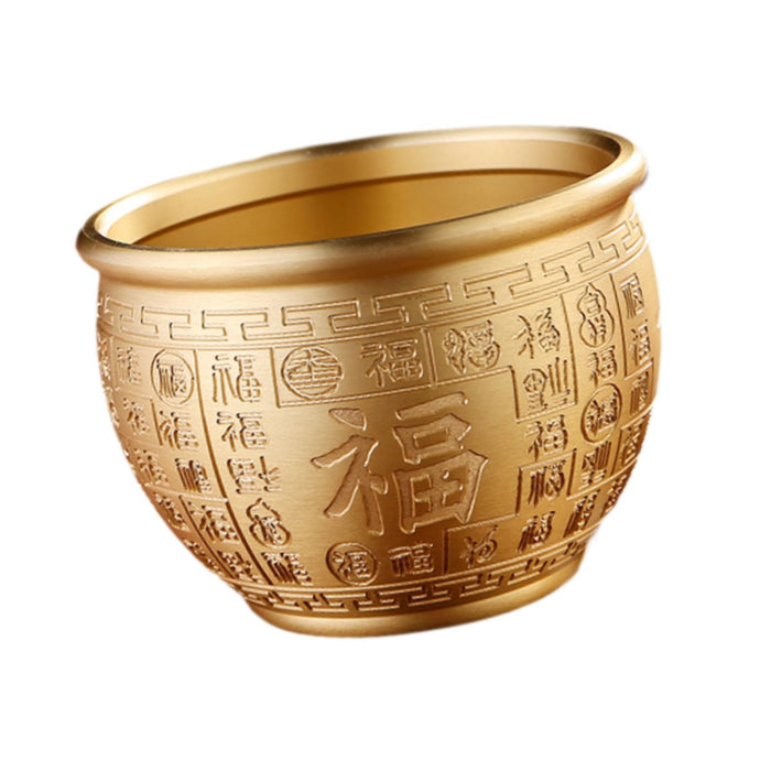 Crofta Chinese Treasure Bowl Creative Cornucopia Bowl for Study Room Desk Bookshelf Style C